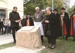 Követ és táblát állítottak dr. Ringelhann György tiszteletére