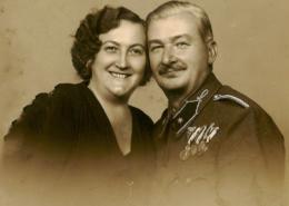Fógel Elemér és felesége, Kaufmann Emma